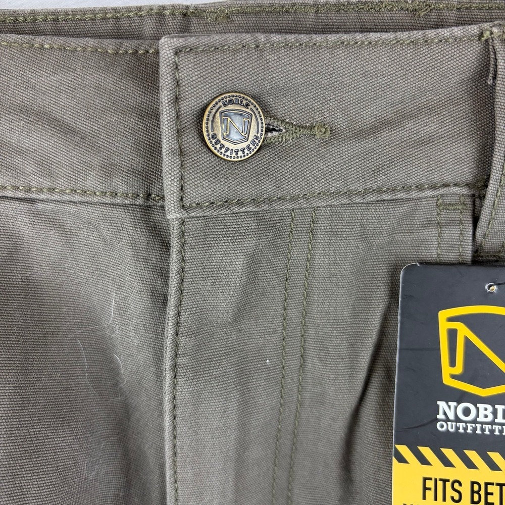 Noble Outfitters Men's Flex Canvas Work Pants Tundra 30x30 Gorpcore Utility - Picture 6 of 16